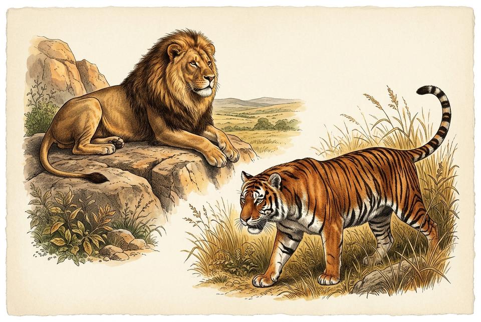 Velike mačke (Pantherinae) u prirodnom staništu