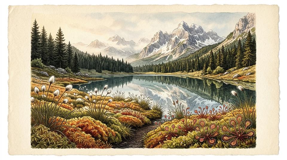 Planinsko jezero i visokoplaninska tresava